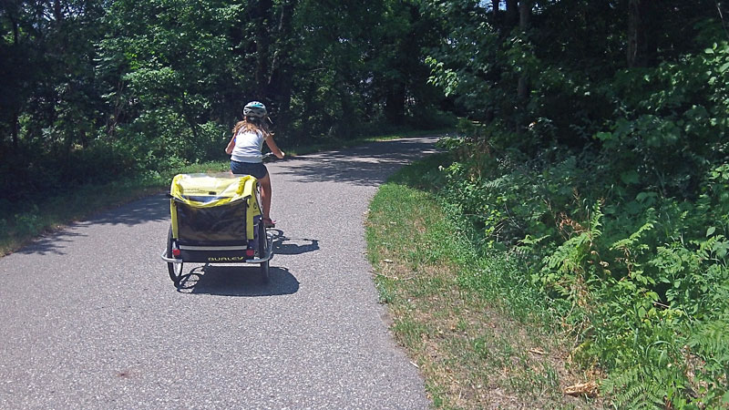 burly on the musketawa trail